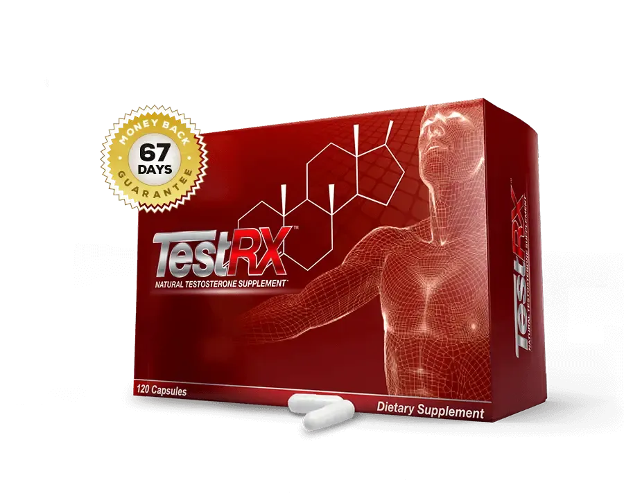 TestRX — Confezione ufficiale del booster di testosterone
